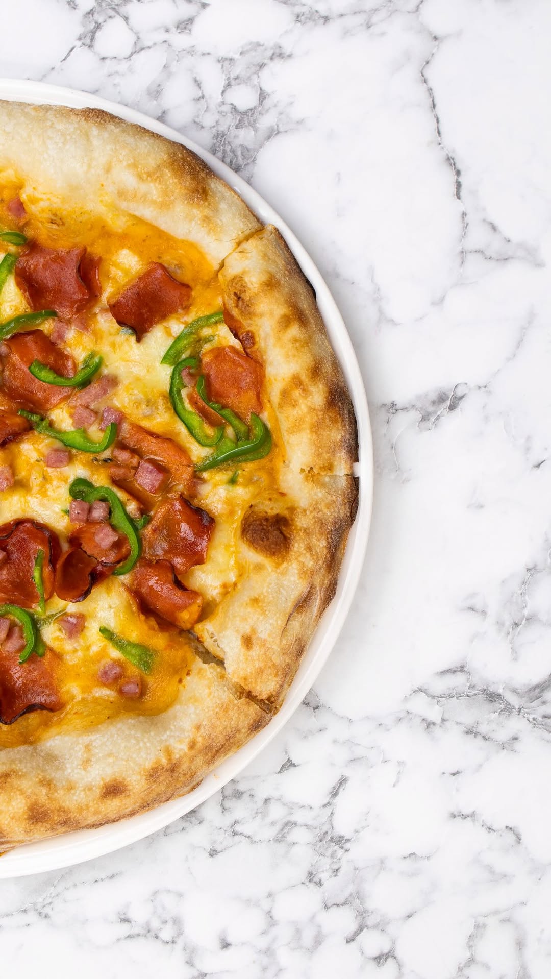 Pizza al horno de Macchiata